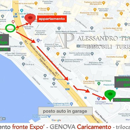 Cavour Luxury Sea View Apartman Genova Kültér fotó